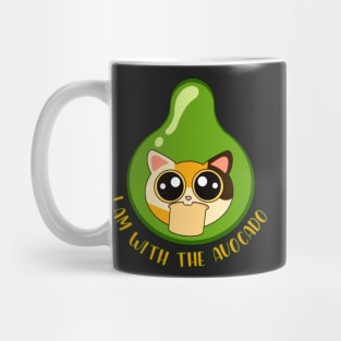 i'm with the Avocado Mug